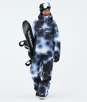 Dope Blizzard W Snowboardoutfit Dark Blue Tiedye