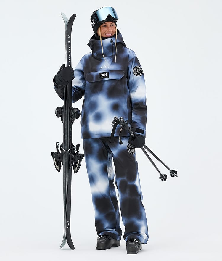 Dope Blizzard W Skijakke Dame Dark Blue Tiedye, Image 2 of 8