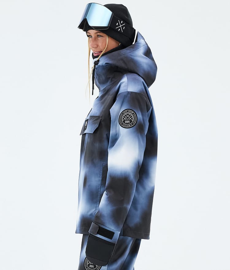 Dope Blizzard W Skijakke Dame Dark Blue Tiedye, Image 5 of 8