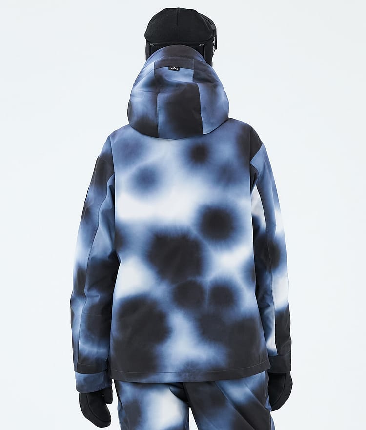 Dope Blizzard W Snowboardjakke Dame Dark Blue Tiedye, Image 6 of 8