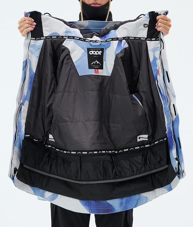 Dope Adept W Snowboardjakke Dame Blue Ice, Image 9 of 9