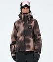 Dope Spartan W Skijakke Dame Brown Tiedye