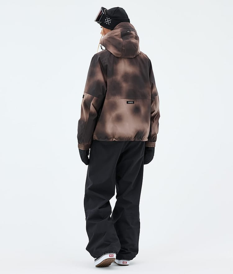 Dope Spartan W Snowboardoutfit Dame Brown Tiedye/Black, Image 2 of 2