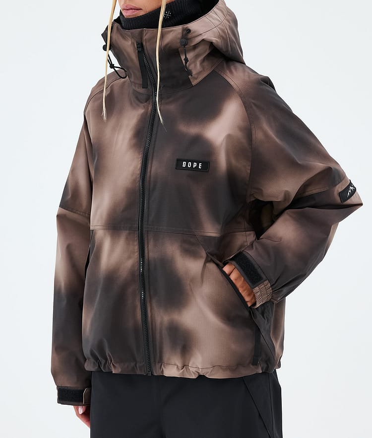 Dope Spartan W Skijakke Dame Brown Tiedye, Image 7 of 8