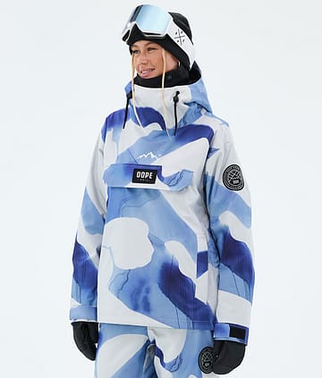 Blizzard W Snowboardjakke Blue Ice