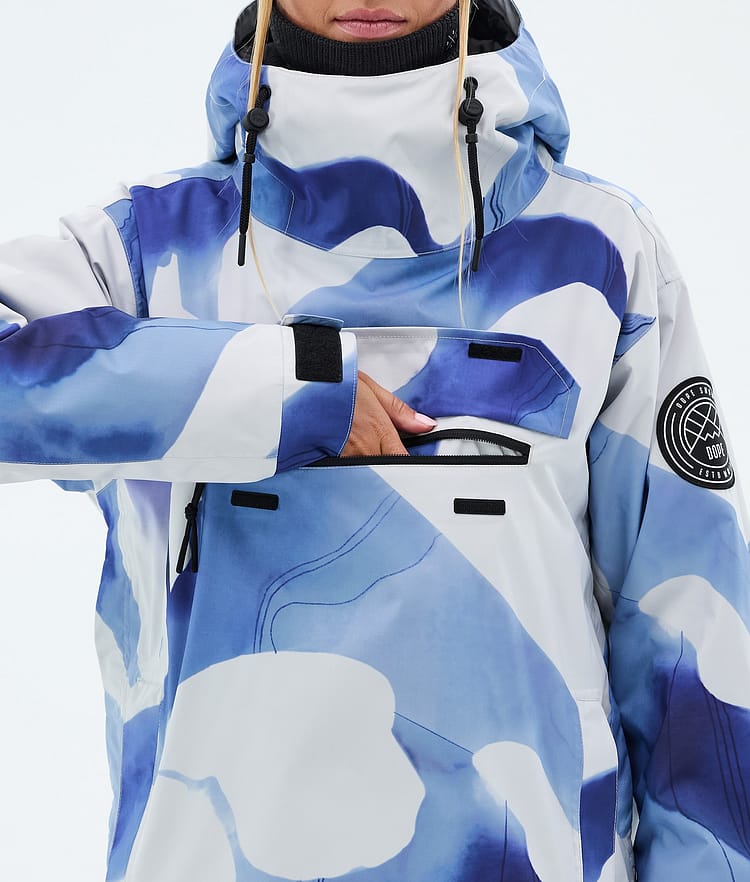 Dope Blizzard W Skijakke Dame Blue Ice, Image 8 of 8