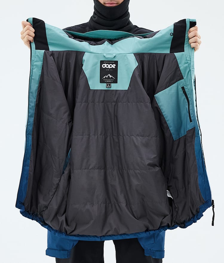 Dope Spartan Snowboardjakke Herre Spectra Turquoise, Image 8 of 8