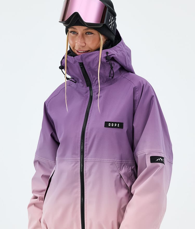 Dope Spartan W Snowboardjakke Dame Plum, Image 4 of 8
