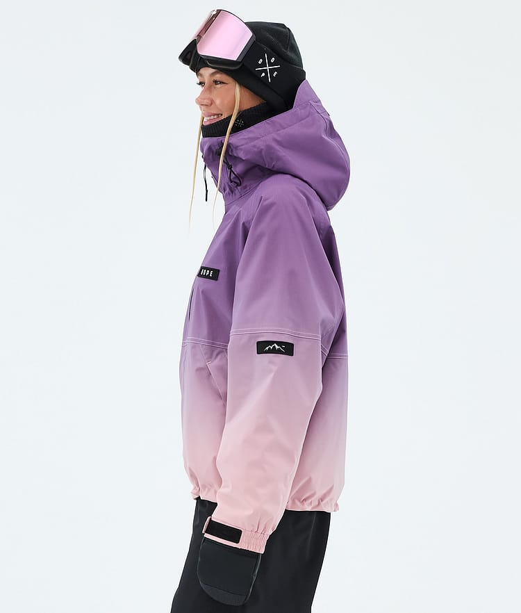 Dope Spartan W Snowboardjakke Dame Plum, Image 5 of 8