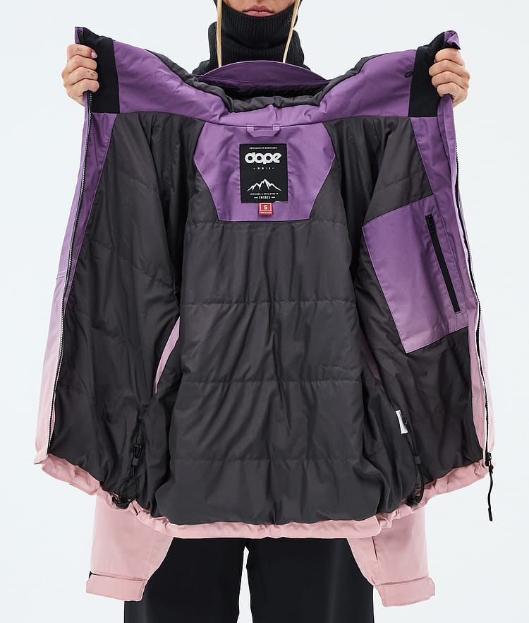 Dope Spartan W Skijakke Dame Plum, Image 8 of 8