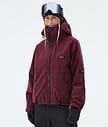 Dope Spartan W Snowboardjakke Dame Burgundy