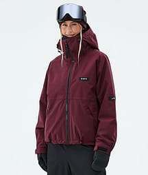 Dope Spartan W Skijakke Dame Burgundy