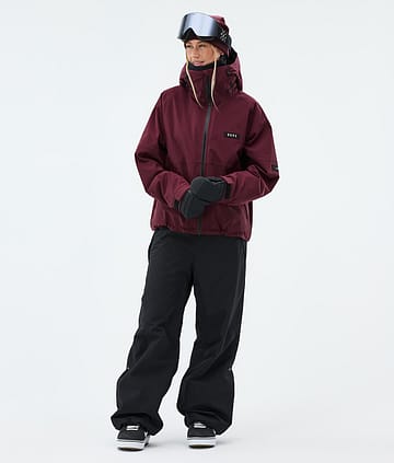 Dope Spartan W Snowboardoutfit Burgundy/Black