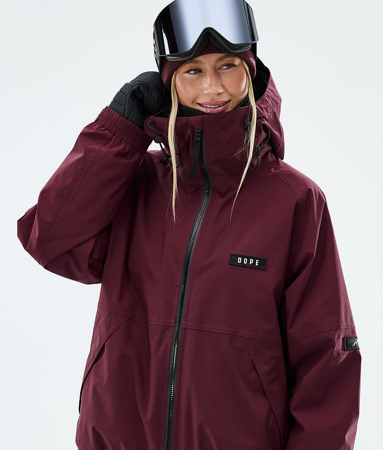 Dope Spartan W Skijakke Dame Burgundy, Image 4 of 8