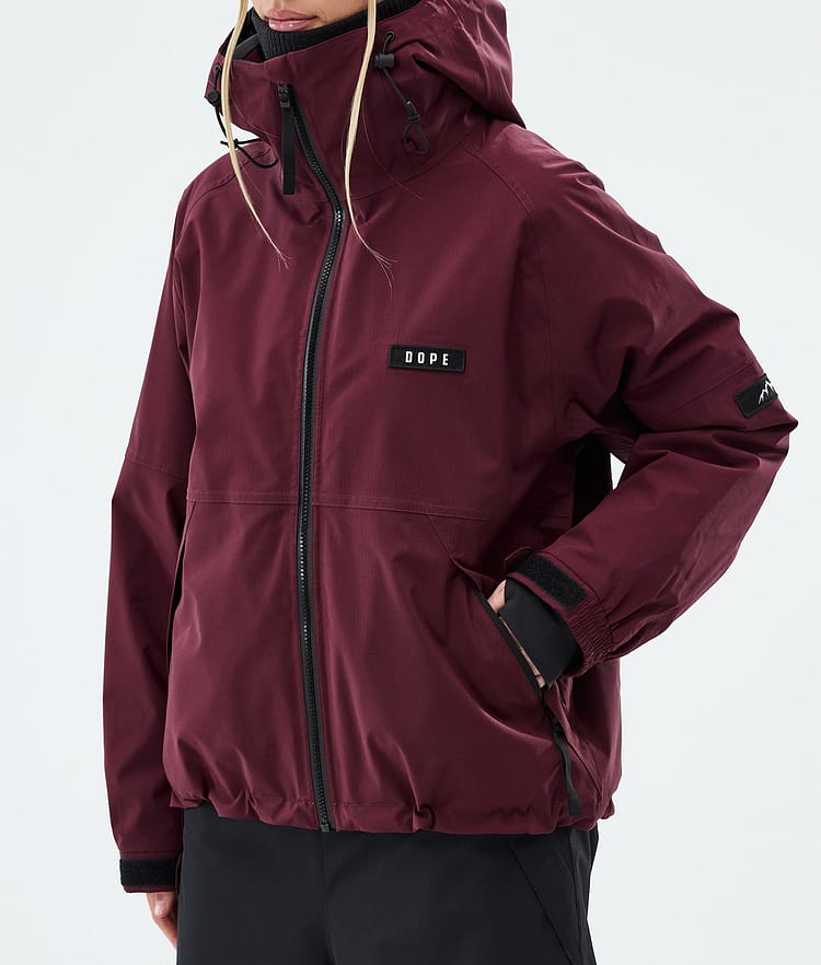 Dope Spartan W Skijakke Dame Burgundy, Image 7 of 8