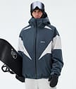 Dope Spartan Snowboardjakke Herre Spike Metal Blue/Light Grey