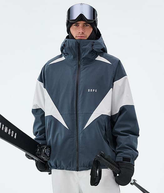 Dope Spartan Skijakke Herre Metal Blue/Light Grey