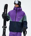 Dope Spartan Skijakke Herre Sport Vivid Purple/Atlantic/Dark Blue