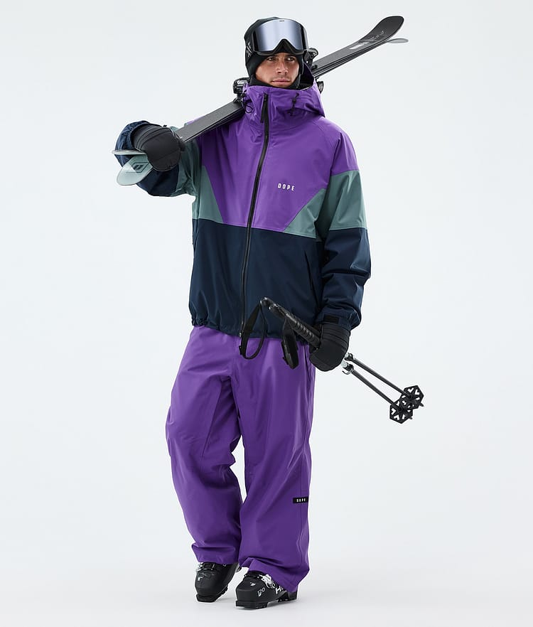 Dope Spartan Skijakke Herre Sport Vivid Purple/Atlantic/Dark Blue, Image 2 of 8