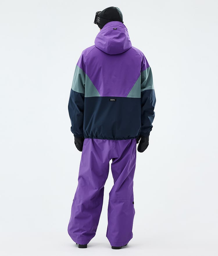 Dope Spartan Skijakke Herre Sport Vivid Purple/Atlantic/Dark Blue, Image 3 of 8