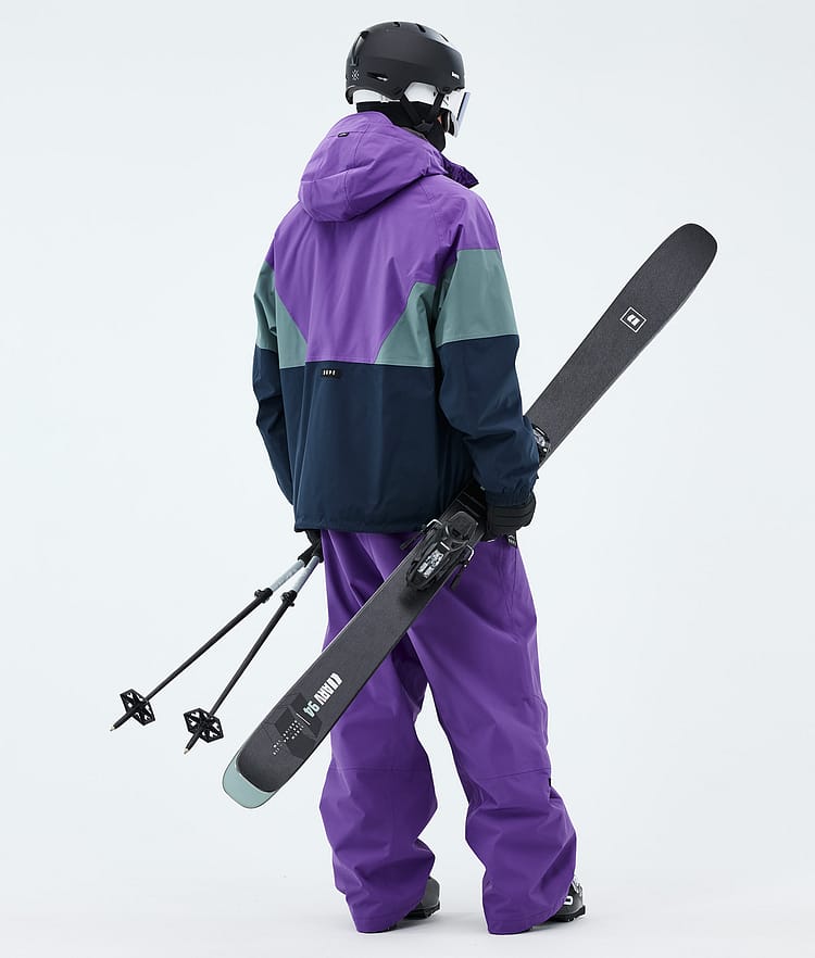 Dope Spartan Skidoutfit Herre Vivid Purple/Atlantic/Dark Blue, Image 2 of 2