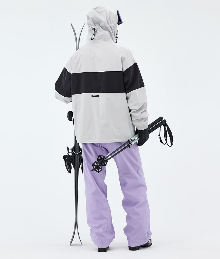 Dope Spartan Skidoutfit Herre Light Grey/Black/Faded Violet, Image 2 of 2