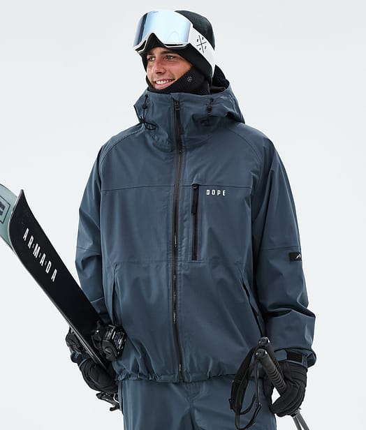 Dope Apex Skijakke Herre Metal Blue