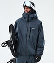 Dope Apex Snowboardjakke Herre Metal Blue