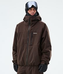 Dope Apex Skijakke Herre Dark Brown