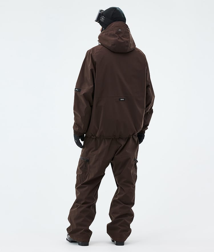 Dope Apex Skijakke Herre Dark Brown, Image 3 of 9