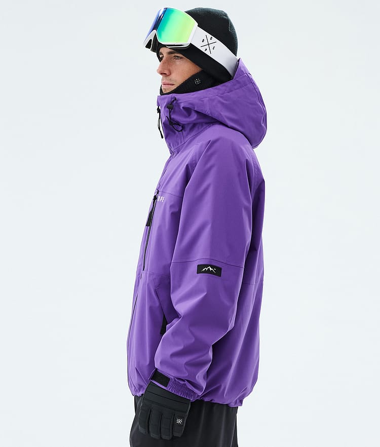 Dope Apex Snowboardjakke Herre Vivid Purple, Image 5 of 9