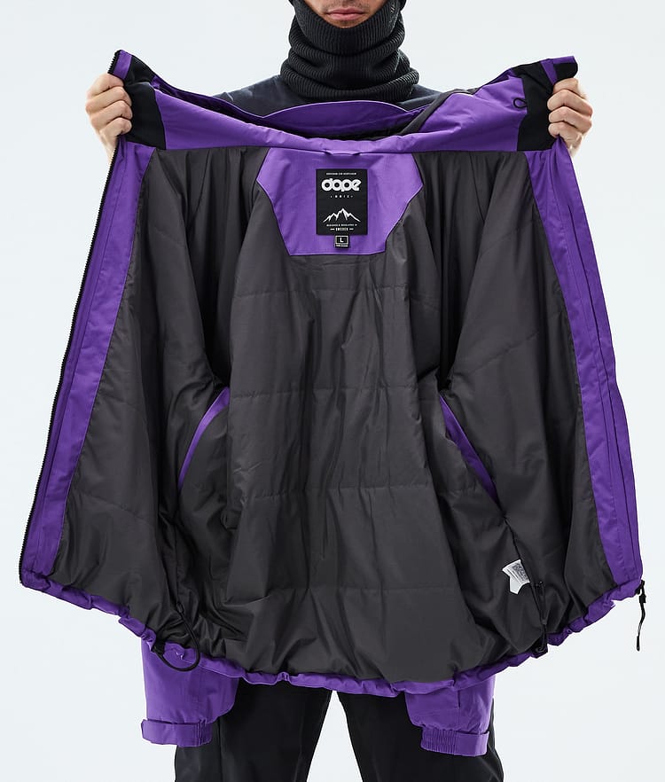 Dope Apex Snowboardjakke Herre Vivid Purple, Image 9 of 9
