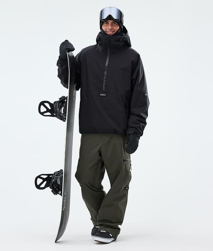 Dope Arnok Snowboardjakke Herre Black, Image 3 of 9