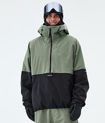 Dope Arnok Skijakke Herre Moss Green/Black