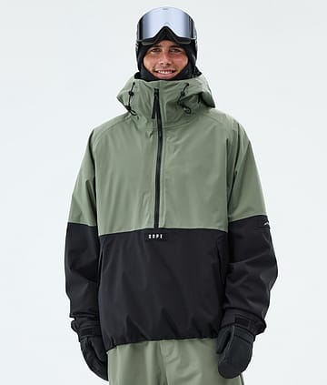Dope Arnok Snowboardjakke Moss Green/Black