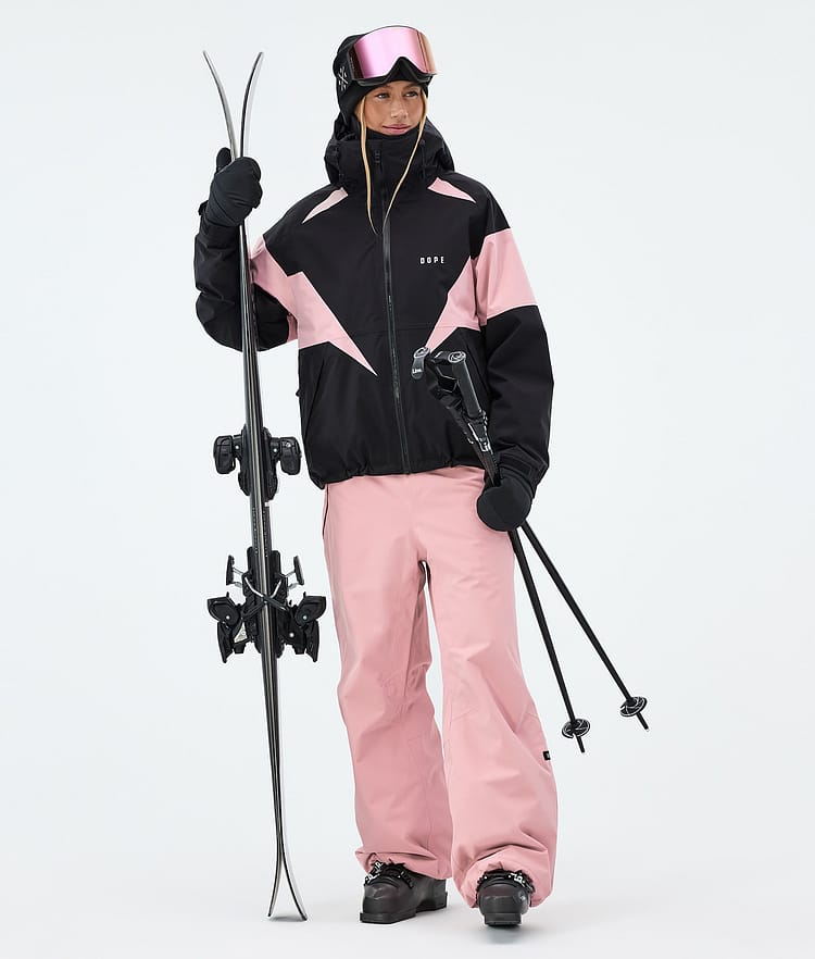 Dope Spartan W Skijakke Dame Spike Black/Soft Pink, Image 2 of 8