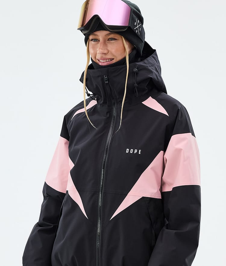 Dope Spartan W Skijakke Dame Spike Black/Soft Pink, Image 4 of 8