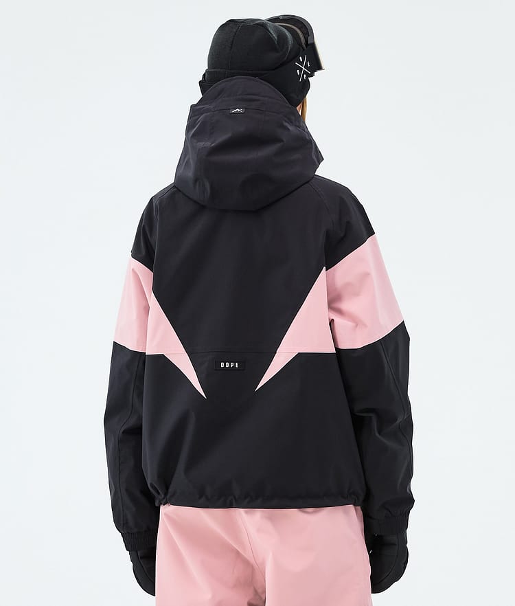 Dope Spartan W Skijakke Dame Spike Black/Soft Pink, Image 6 of 8