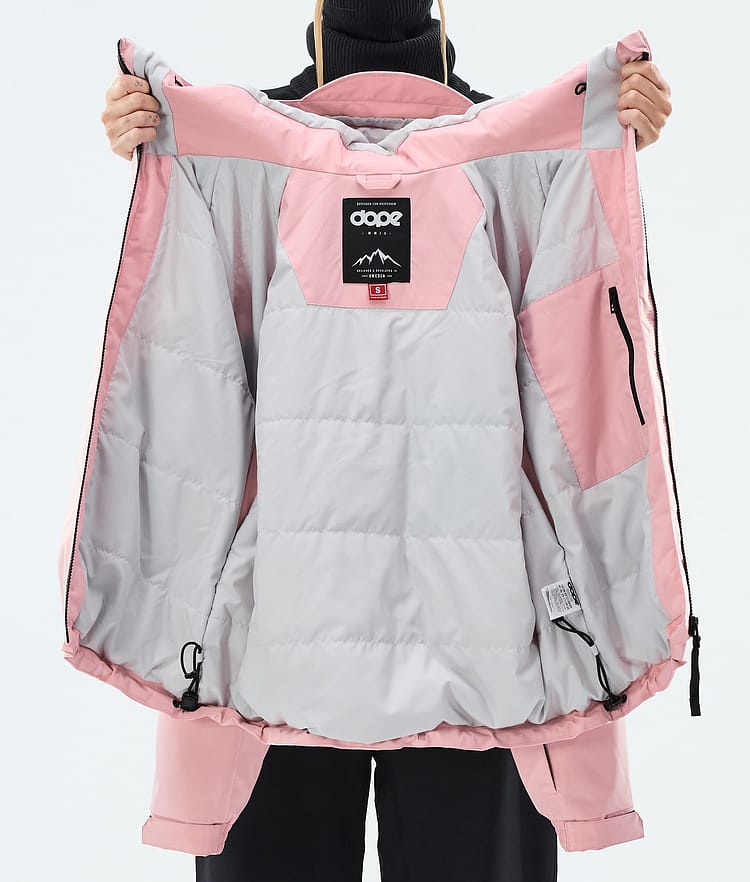 Dope Spartan W Skijakke Dame Spike Soft Pink/Black, Image 8 of 8
