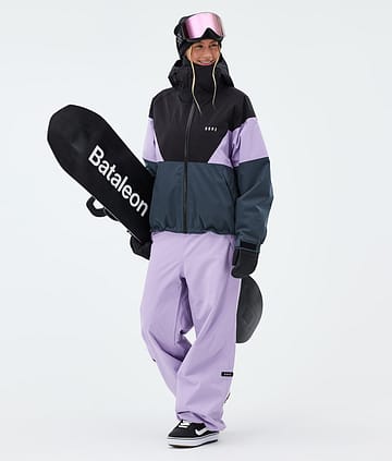 Dope Spartan W Snowboardoutfit Black/Faded Violet/Metal Blue