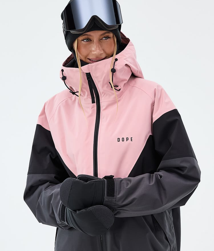 Dope Spartan W Skijakke Dame Sport Soft Pink/Black/Phantom, Image 4 of 8