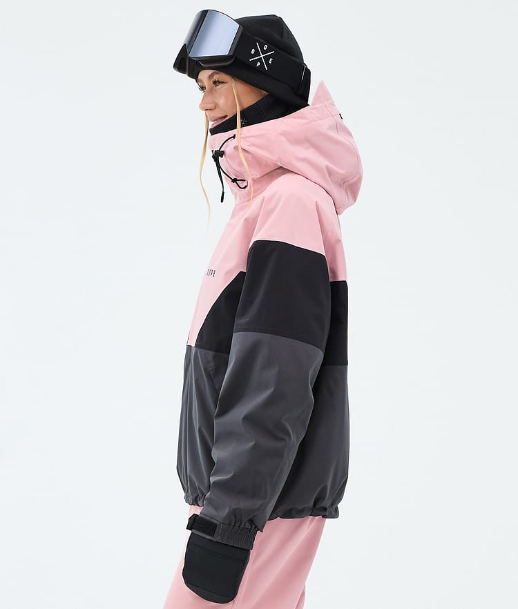Dope Spartan W Skijakke Dame Sport Soft Pink/Black/Phantom, Image 5 of 8