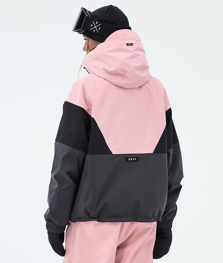 Dope Spartan W Skijakke Dame Sport Soft Pink/Black/Phantom, Image 6 of 8