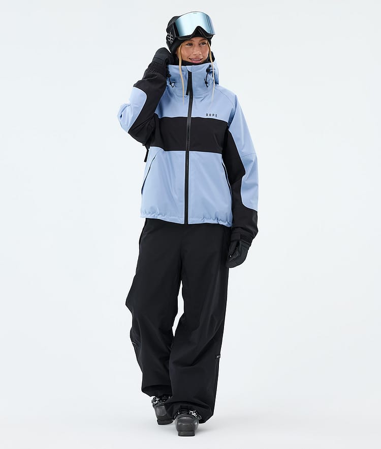 Dope Spartan W Skijakke Dame Stripe Light Blue/Black, Image 2 of 8