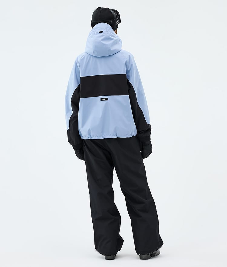 Dope Spartan W Skijakke Dame Stripe Light Blue/Black, Image 3 of 8
