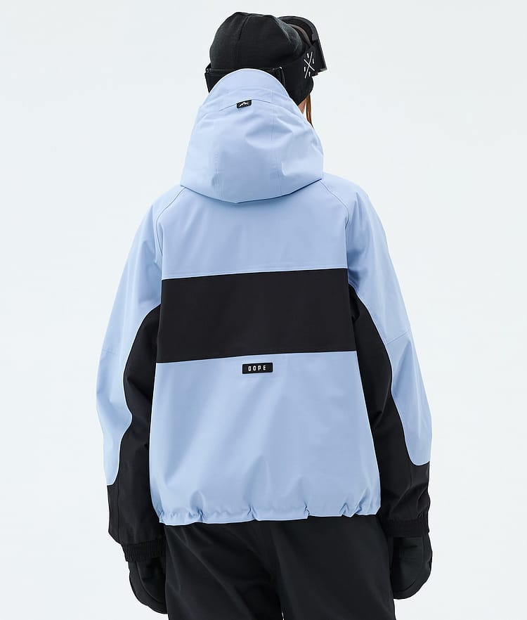 Dope Spartan W Skijakke Dame Stripe Light Blue/Black, Image 6 of 8
