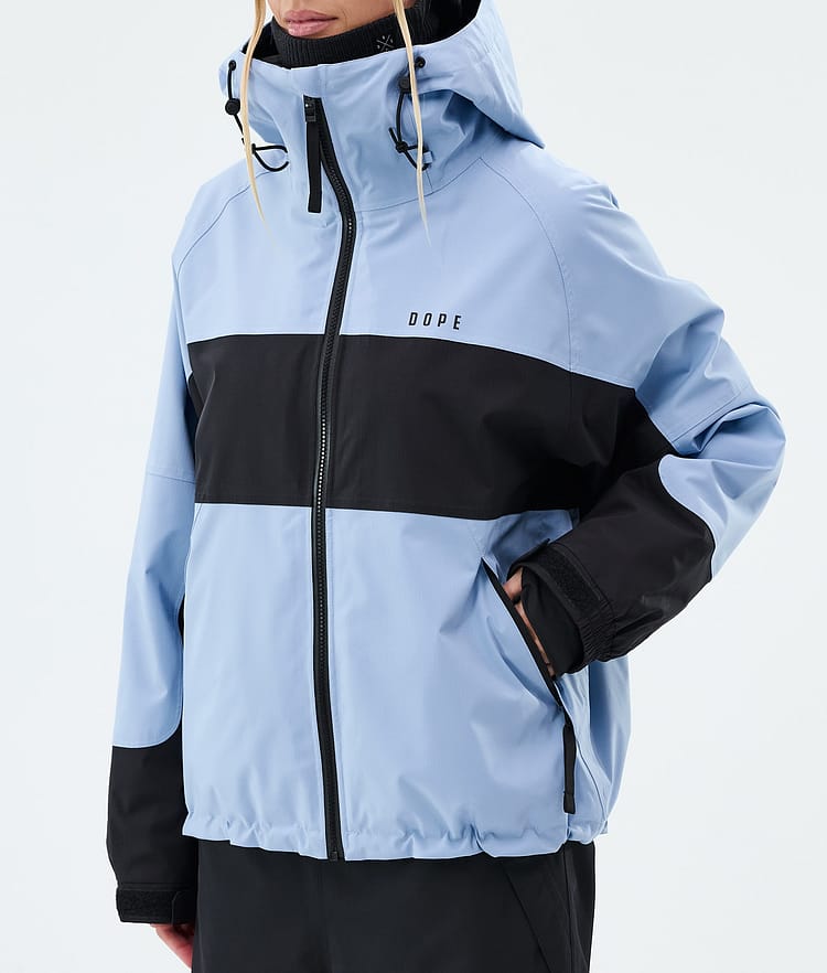Dope Spartan W Skijakke Dame Stripe Light Blue/Black, Image 7 of 8