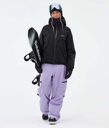 Dope Apex W Snowboardoutfit Black/Faded Violet