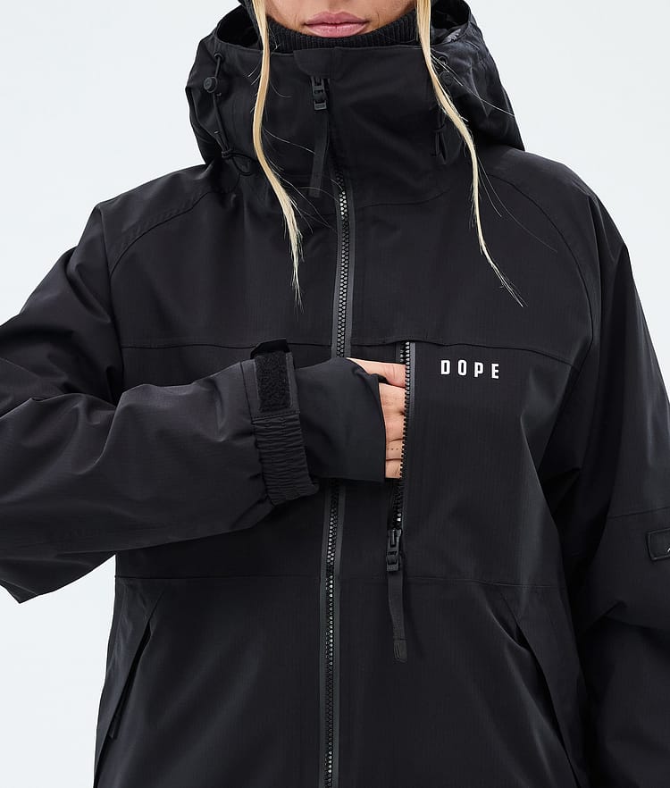 Dope Apex W Snowboardjakke Dame Black, Image 8 of 9