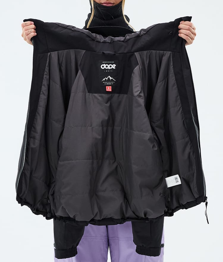Dope Apex W Snowboardjakke Dame Black, Image 9 of 9